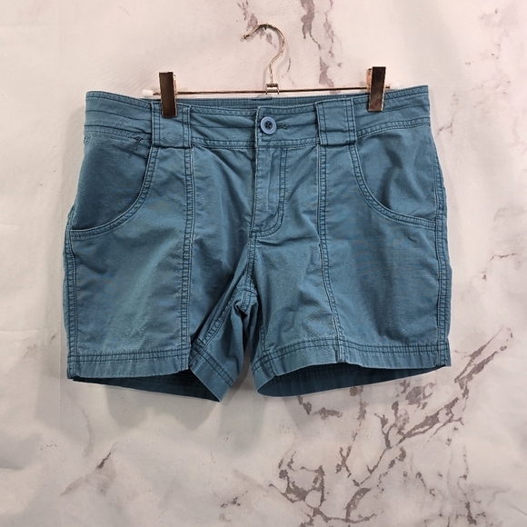 Outdoor Research Shorts Womens 6 Blue Wadi Rum 5 Inch Ripstop Hiking - Picture 1 of 10